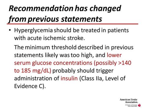 Aha Asa Guidelines For Ischemic Stroke Ppt