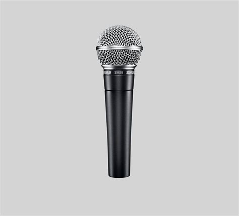 Shure Mikrofon SM58 LC Gesangsmikrofo mit Nierencharacter – Gitronik Shop