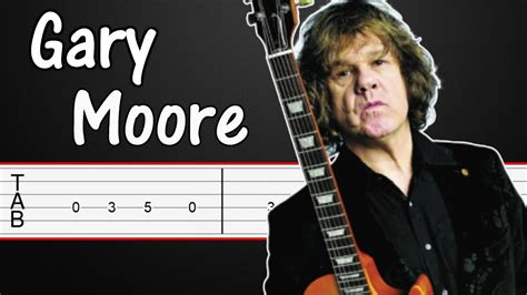 Still Got The Blues Gary Moore Guitar Tutorial Guitar Tabs YouTube