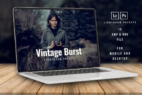 15 Vintage Burst Lightroom Preset Graphic By ZHidayat Creative Fabrica