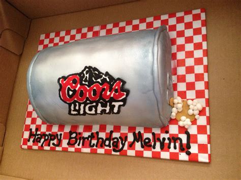 Coors Light Can Cake Coors Light Cake In A Can Coors