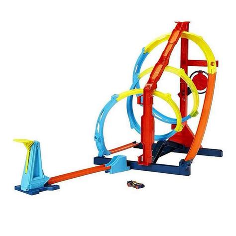 Hot Wheels Pista Track Builder Unlimited Kit De Giros Sem Limite