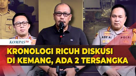 FULL Polisi Ungkap Kronologi Hingga Penetapan 2 Tersangka Terkait