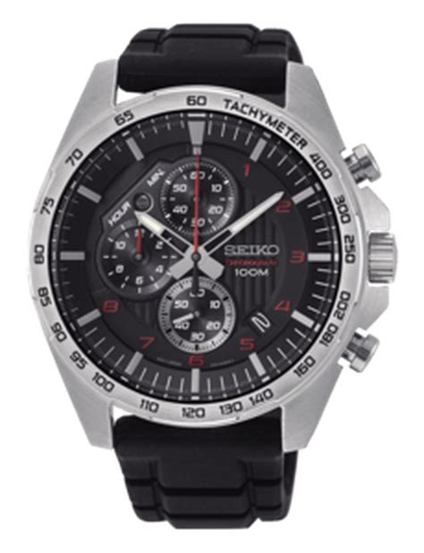 Reloj Seiko Hombre Ssb P Neo Sport Cuarzo Crono Negro Joyeriacanovas