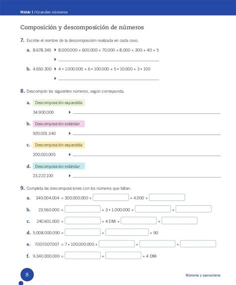 Cuaderno De Ejercicios De Matematicas Para Quinto Grado De