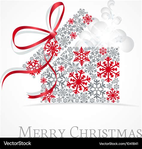 Christmas present Royalty Free Vector Image - VectorStock