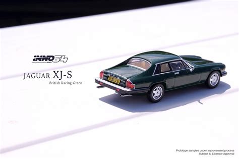 INNO MODELS INNO64 1 64 JAGUAR XJ S BRITISH RACING GREEN