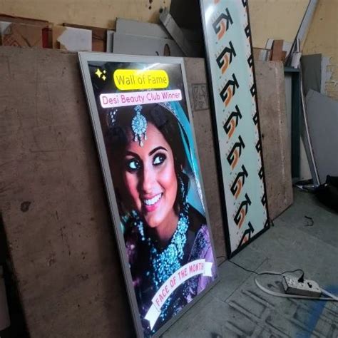 Aluminium Square Rectangle Led Clip On Board For Promotion At Rs