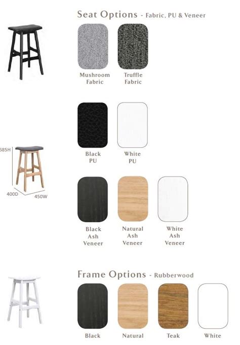 Gangnam Barstool Bedroom Dining Lounge And Living Room Furniture