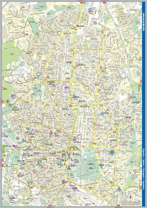 Madrid street map