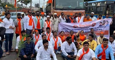 Pune News Shiv Sena Ubt Party Stages Massive Protest On Katraj