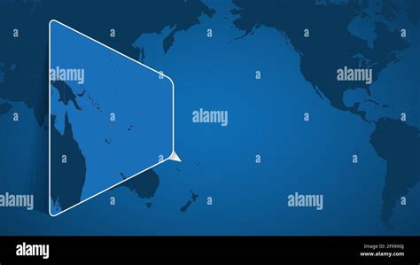 Location Of Vanuatu On The World Map With Enlarged Map Of Vanuatu With