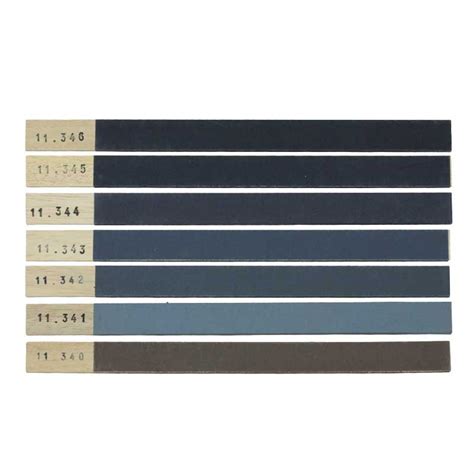 Emery Sanding Stick Assortment Of 6 Grits From Fine To Coarse
