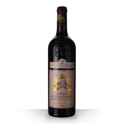 Château La Tour Carnet 2019 Haut Médoc Vin Rouge Odyssee vins