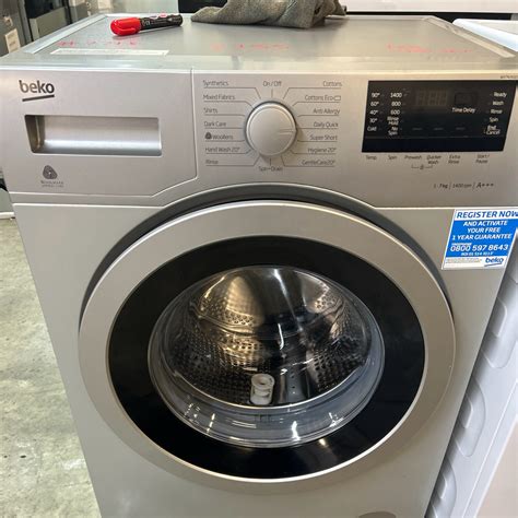 Wx742430s 7kg 1400rpm Washing Machine A Silver