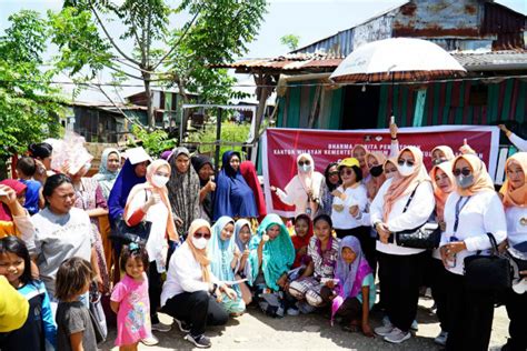 Peringati Hut Ke 23 Dharma Wanita Persatuan Kanwil Kemenkumham Sulsel