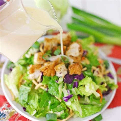 The Best Applebee S Oriental Chicken Salad Recipe Simple Acres Blog