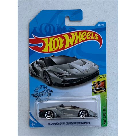 Xe Hot Wheels Lamborghini Centenario Roadster Shopee Vi T Nam
