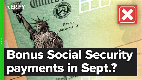 Social Security SSI Recipients To Get Two Payments In September