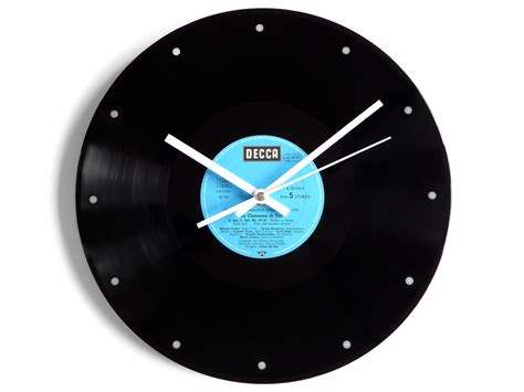 Vinyl Record Wall Clock Etsy