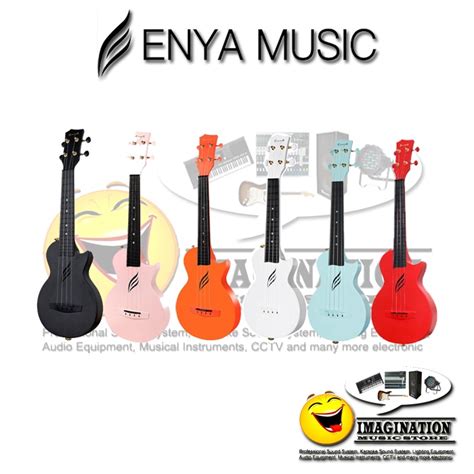 Jual Enya Nova UE Concert 23 Carbon Fiber Electric Ukulele Shopee