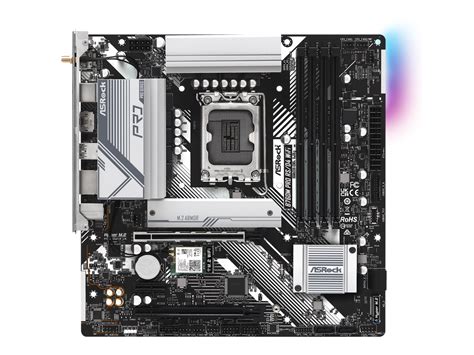 Asrock B M Pro Rs D Wifi Lga Ddr Micro Atx Motherboard Newegg Ca