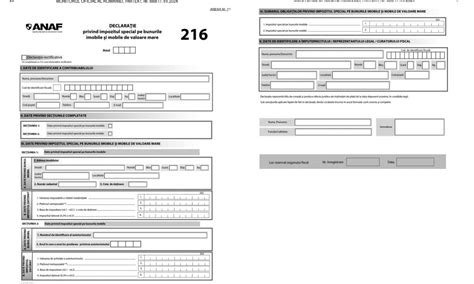 Taxa pe lux Declarația privind impozitul special pe case și mașini