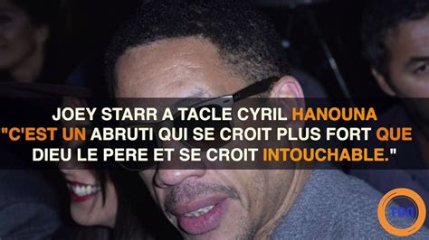 Clash Par Joey Starr Cyril Hanouna R Pond Vid O Dailymotion