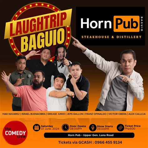 Stand Up Comedy Show At Hornpub With The Comedy Crew