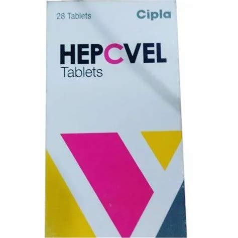 Cipla Hepcvel Tablets Packaging Type Box Packaging Size 28 Tablet