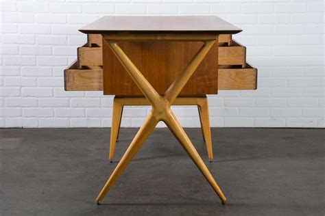 Mid Century Modern Partners Desk By Renzo Rutili — Mid Century Modern Finds