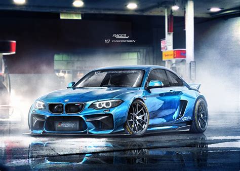 Car Render Artwork BMW M2 YASIDDESIGN BMW HD Wallpaper Rare Gallery