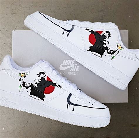 Banksy Air Force 1 Custom Inspire Uplift