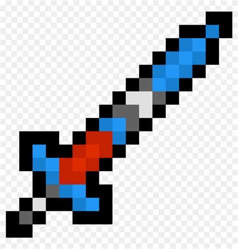 Terraria Enchanted Sword - Terraria Pixel Art Meowmere, HD Png Download ...