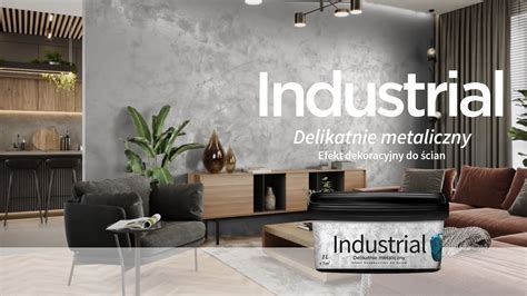 Efekt Metalicznej Ciany Farba Dekoracyjna Jeger Industrial Film