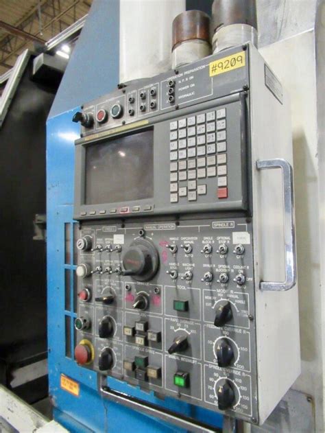 Okuma And Howa Act Sp V Cnc Vertical Turret Lathe For Sale Unique