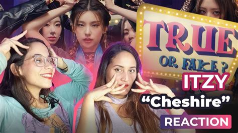 Itzy Cheshire M V Itzy Reaction Youtube