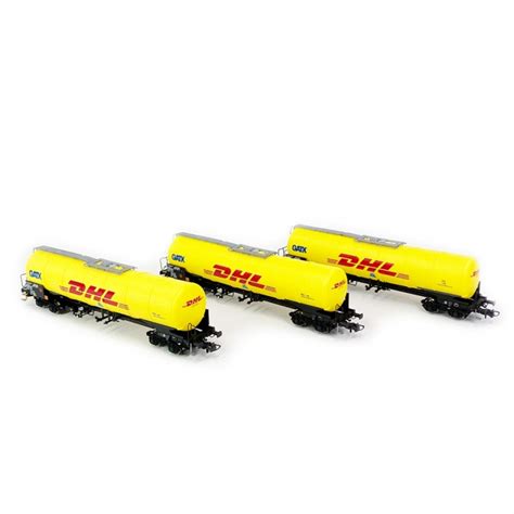 Wagons Citerne Zacns M Dhl Gatx Ep Vi Roco Ho