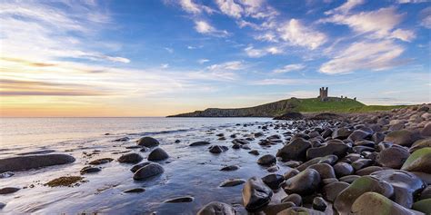 Dunstanburgh Castle Sunrise, Northumberland Photograph by Jim Monk - Pixels