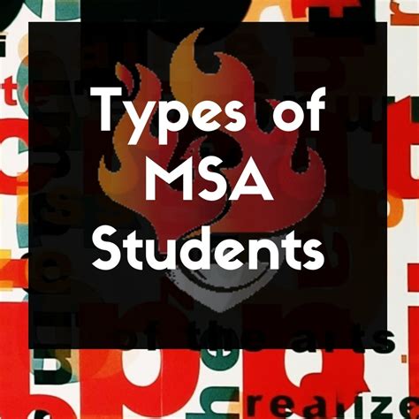 Types Of Msa Students Rise