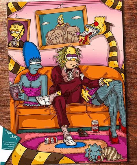 Simpsons Horror Mashup Fan Art Simpsons Art Simpsons Drawings The Simpsons