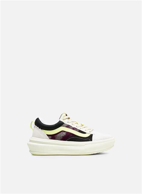 Vans Comfycush Old Skool Overt Plus Black Multi Marshmallow Women S