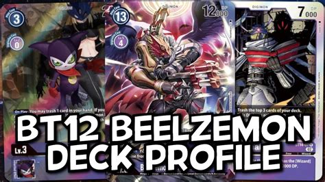 600 SUBSCRIBER SPECIAL 1st Place Locals Deck Profile Beelzemon