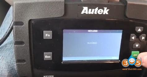 Autek IKey 820 OBD Programmed A New Key To Infiniti G37 2011 Success