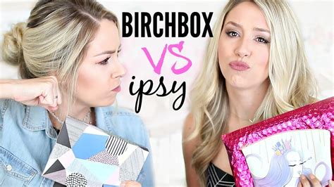 Unboxing BIRCHBOX Vs IPSY AUGUST YouTube