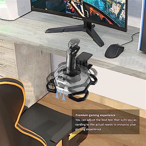 Hikig Steel Clamp On Joystick Mount Designed Only For Logitech G