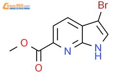 METHYL 3 BROMO 1H PYRROLO 2 3 B PYRIDINE 6 CARBOXYLATE METHYL 3 BROMO