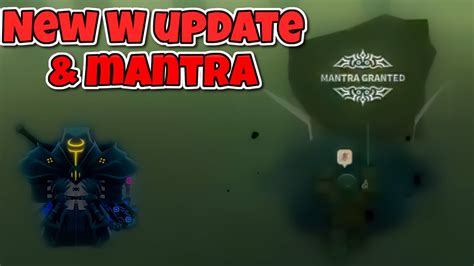 New W Update New Mantra Deepwoken YouTube