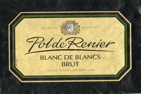 Pol De Renier Blanc De Blancs Brut