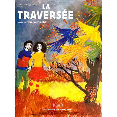 Affiche de cinéma française de LA TRAVERSEE 40x60 cm